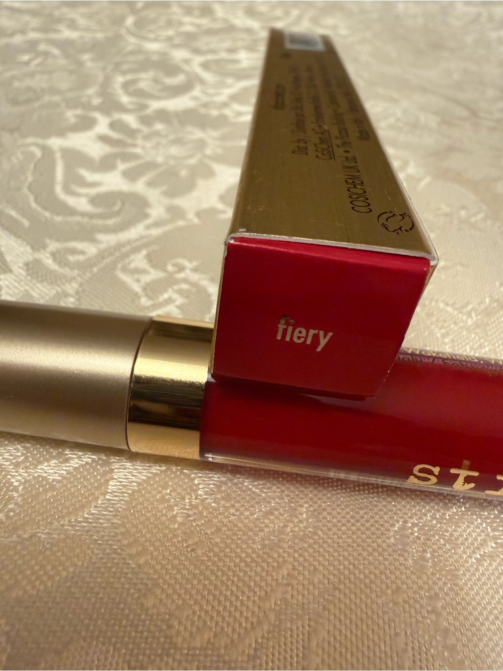 stila Stay All Day Matte Liquid Lipstick, Fiery Long Lasting Full 0.10 oz